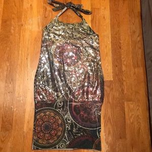 🆕 Sequined Party Mini-Dress